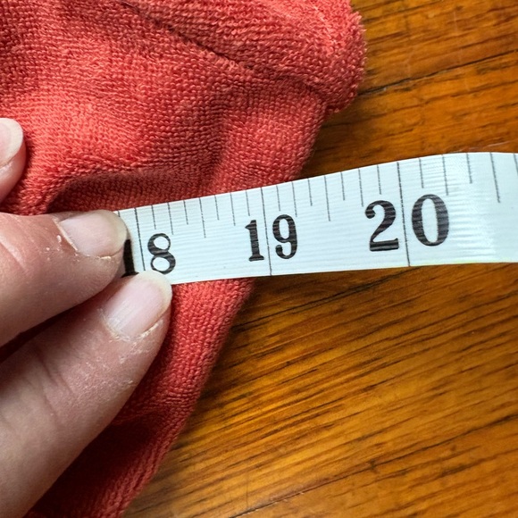 Anthropology Charlie Holiday Rust Soleil Terrycloth Crop Top M - Picture 6 of 8